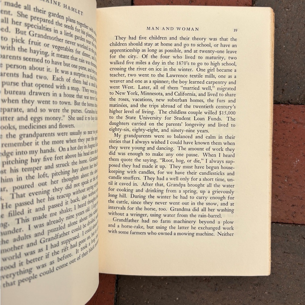 1957 A Maine Hamlet Beliefs Customs New England Sociological Patterns Tradition - Picture 4 of 11